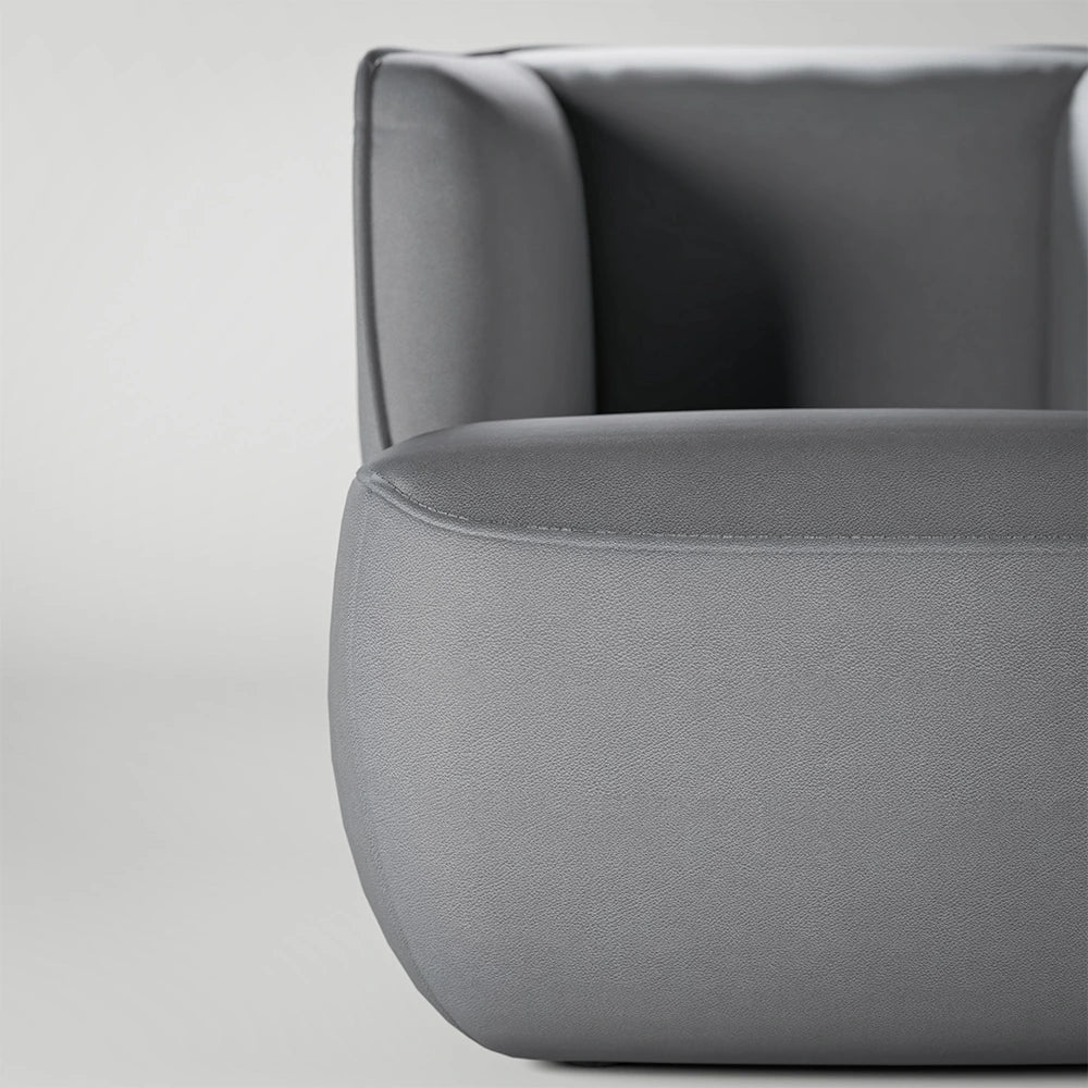 384 Armchair Grey Blue by Rolf Benz - Image 4