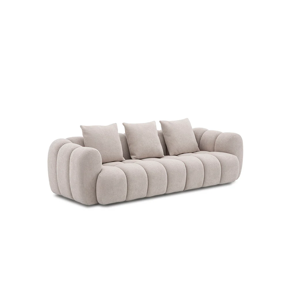 5396 Sofa 3 Seater Cream by Campo de' Fiori - Image 3