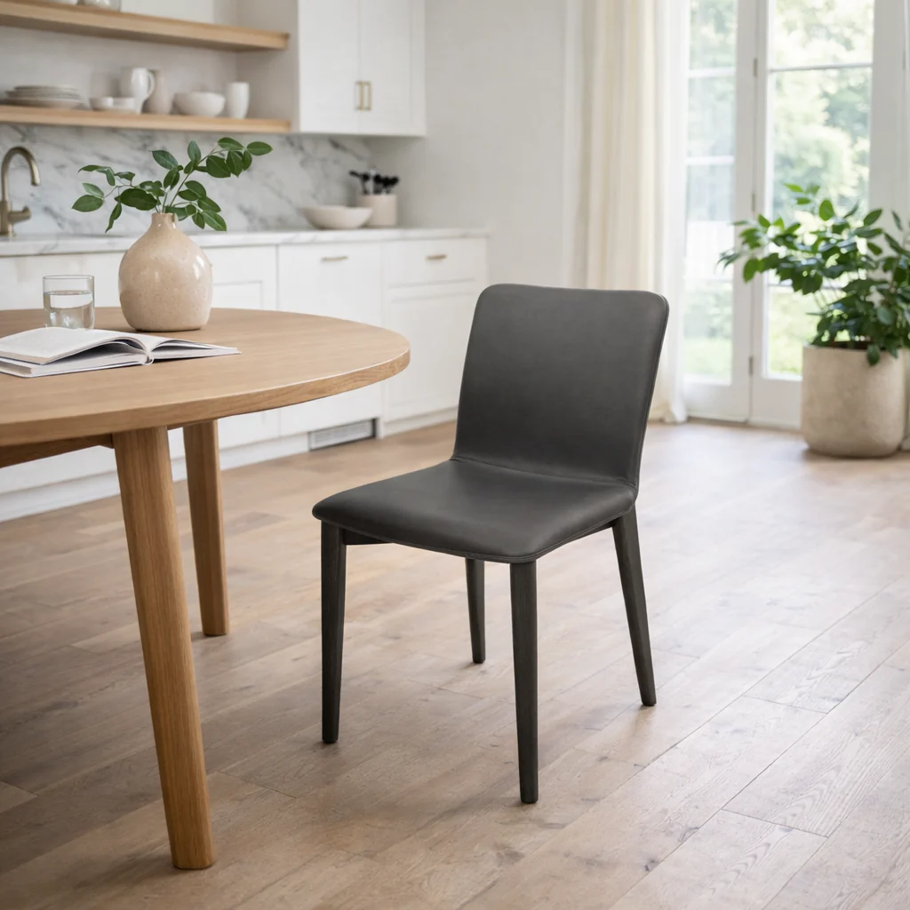 Charlotte Dining Chair Leather by Chateau d'Ax Italia - Image 2
