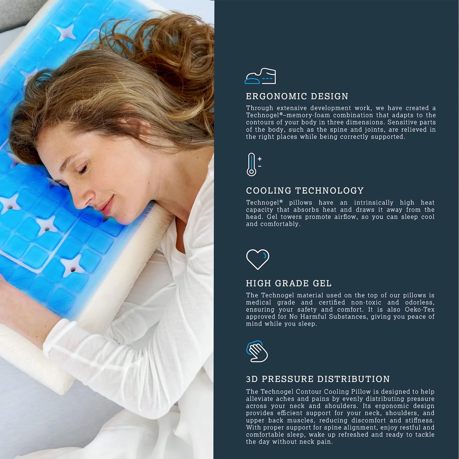 Deluxe Pillow by Technogel - Image 6