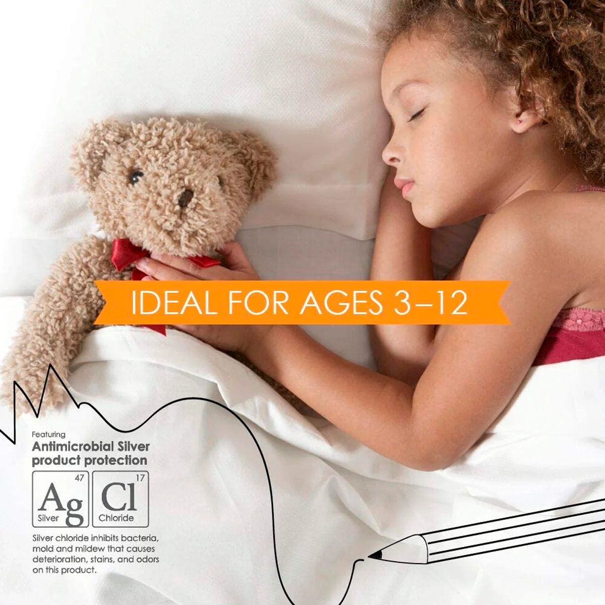 Kids Mattress Protector by PureCare - Image 4
