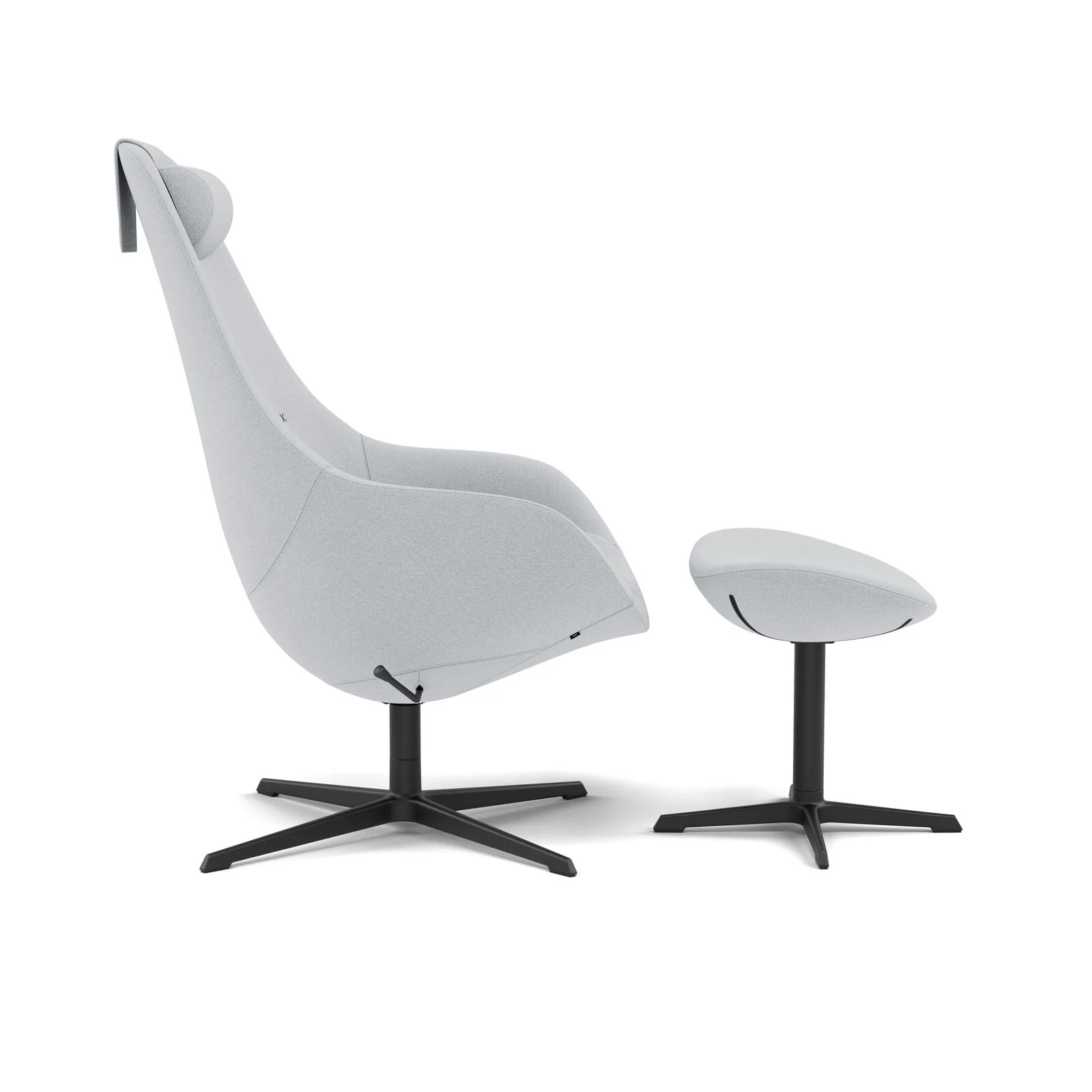Kokon with Footrest Chair by Varier - Image 4