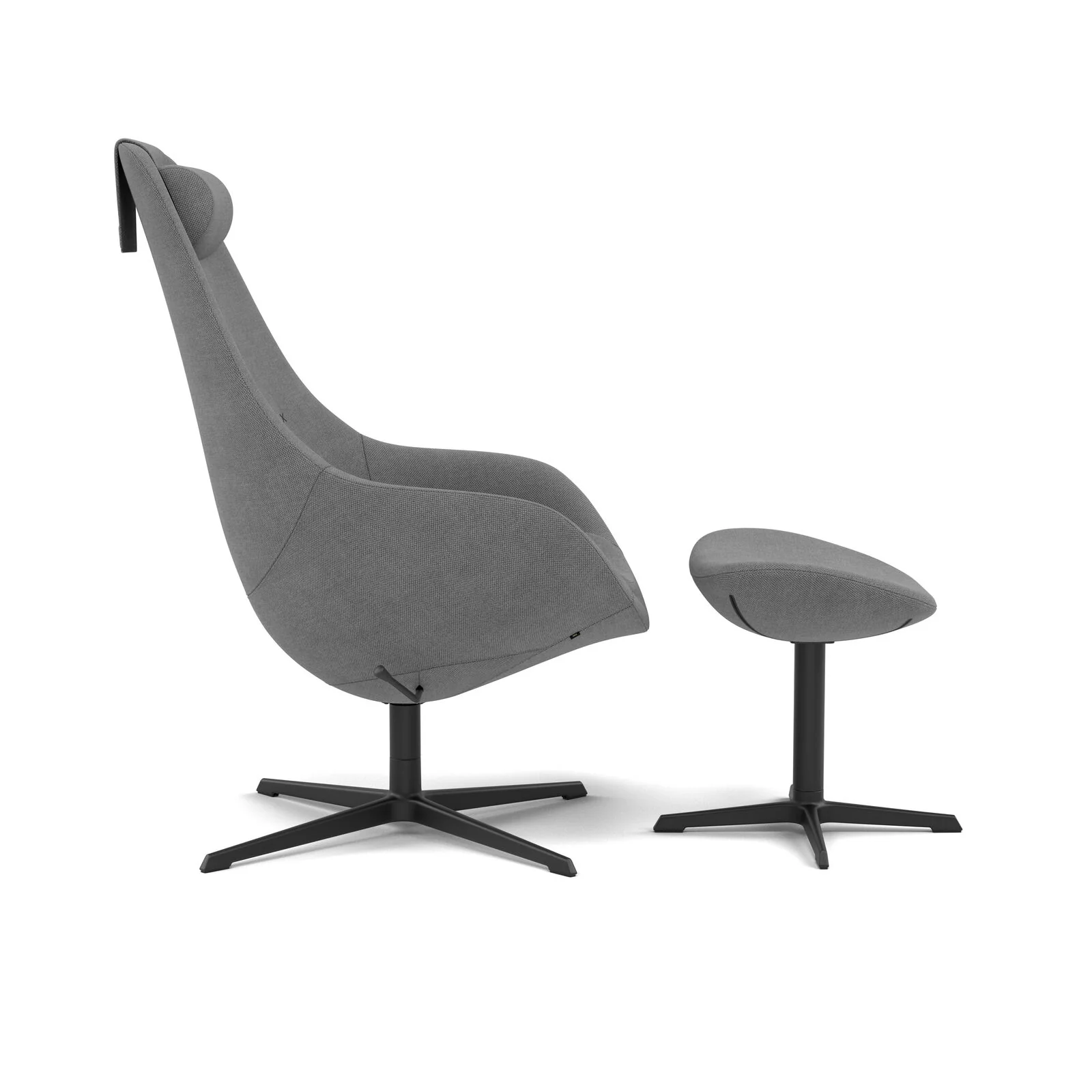 Kokon with Footrest Chair by Varier - Image 9
