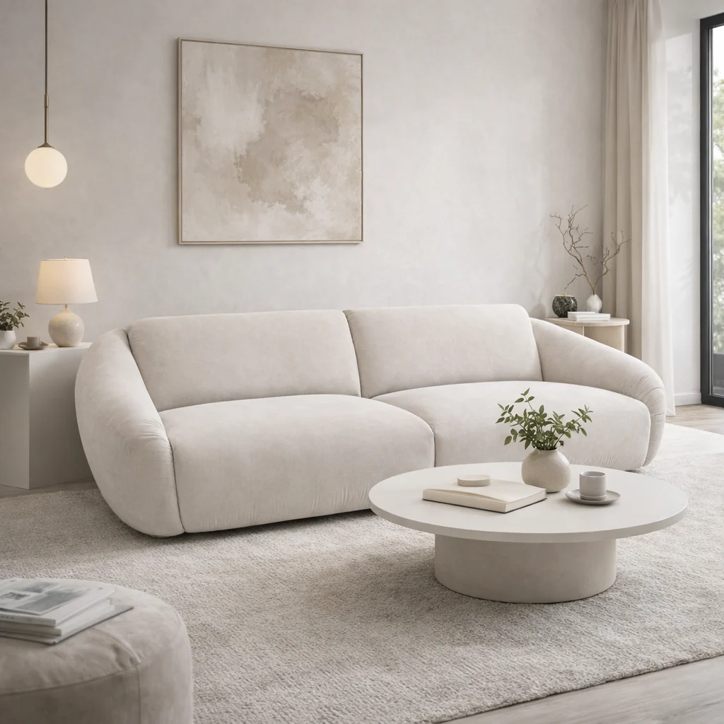 Lambert 2 Seater Sofa Beige by Chateau d'Ax Italia - Image 2