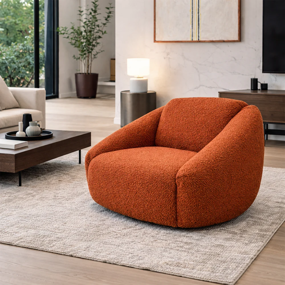 Lambert Swivel Arm Chair by Chateau d'Ax Italia - Image 2