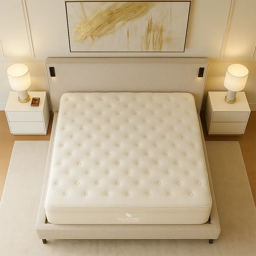 Nature's Finest Latex Euro Top Mattress by Englander - Image 3