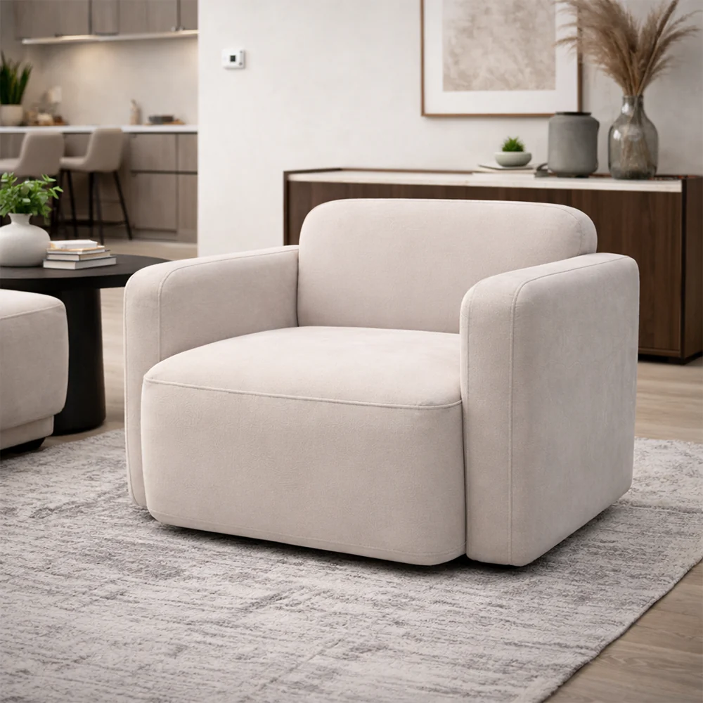 P033 Swivel Armchair by Chateau d'Ax Italia - Image 2