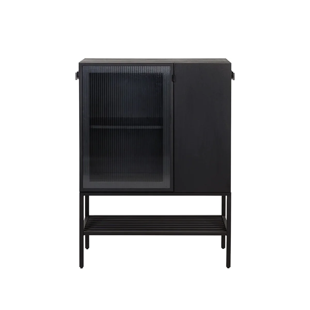 Renzo Entryway Cabinet Small by Sunpan Black - Image 3