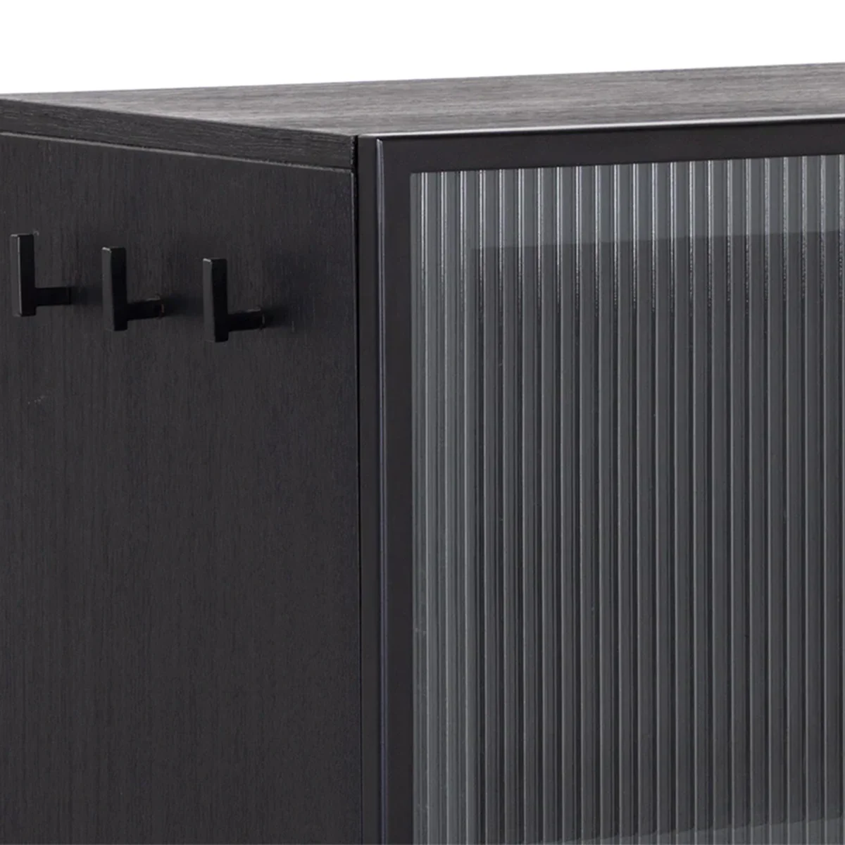 Renzo Entryway Cabinet Small by Sunpan Black - Image 5