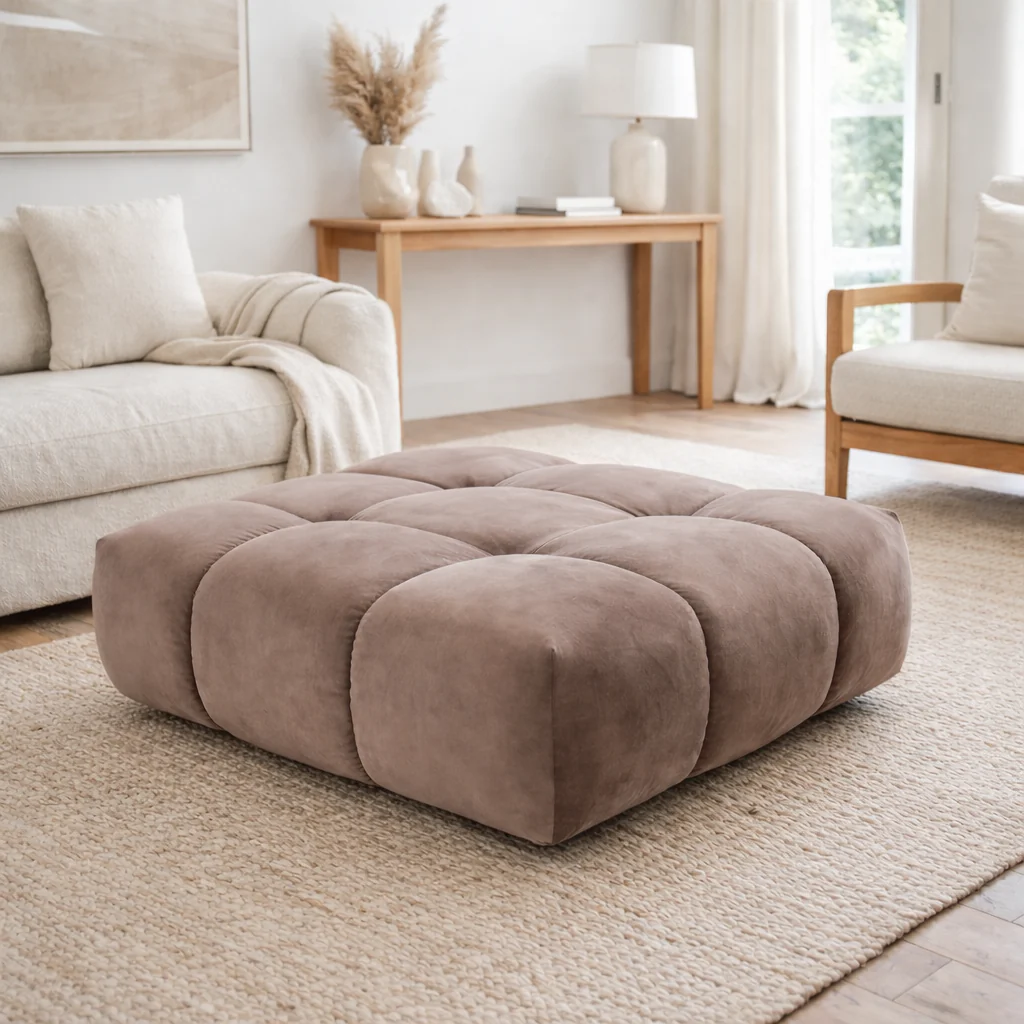 Roadster Ottoman Brown by Chateau d'Ax Italia - Image 2