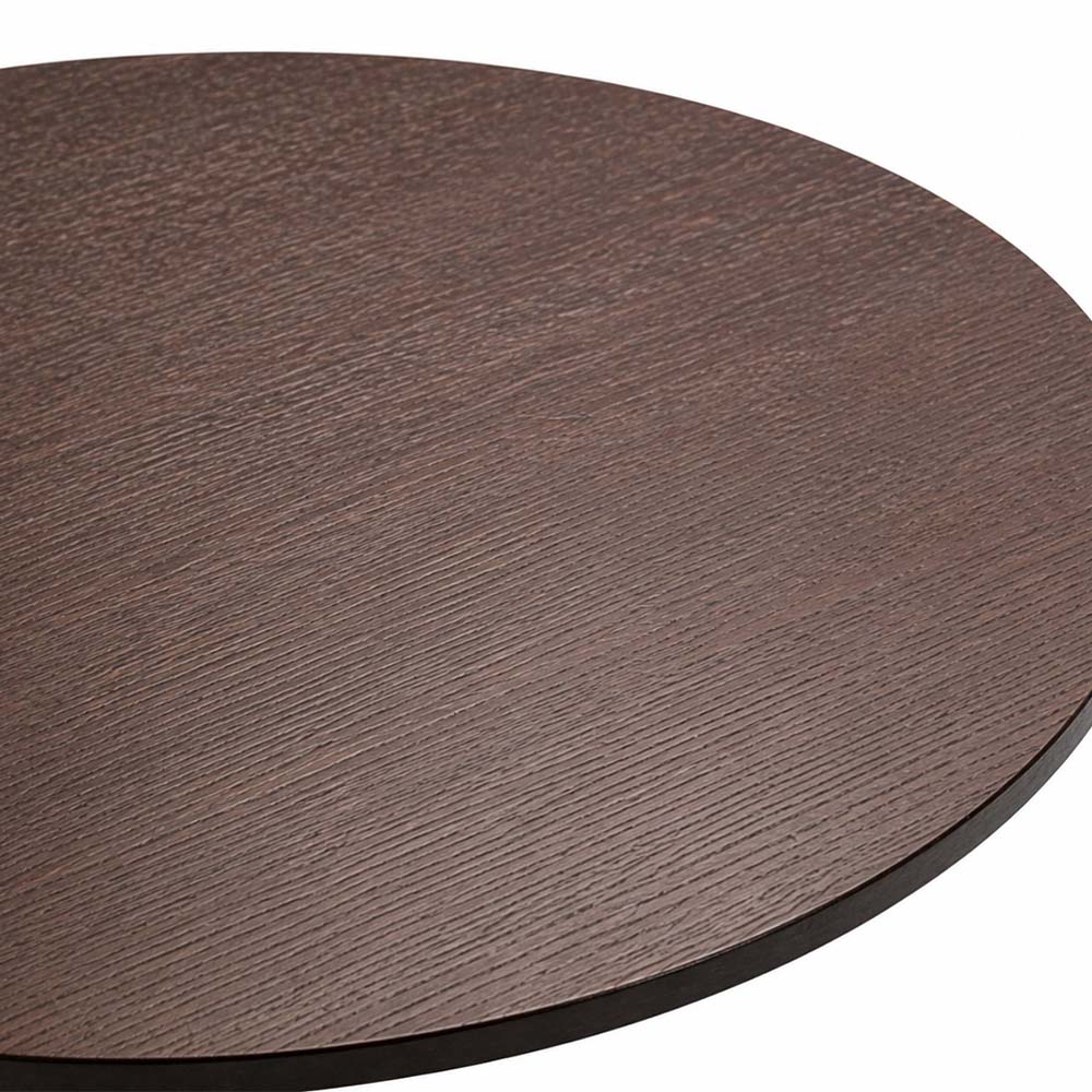 Triangolo Round Low Coffee Table Charcoal by Chateau d'Ax Italia - Image 3
