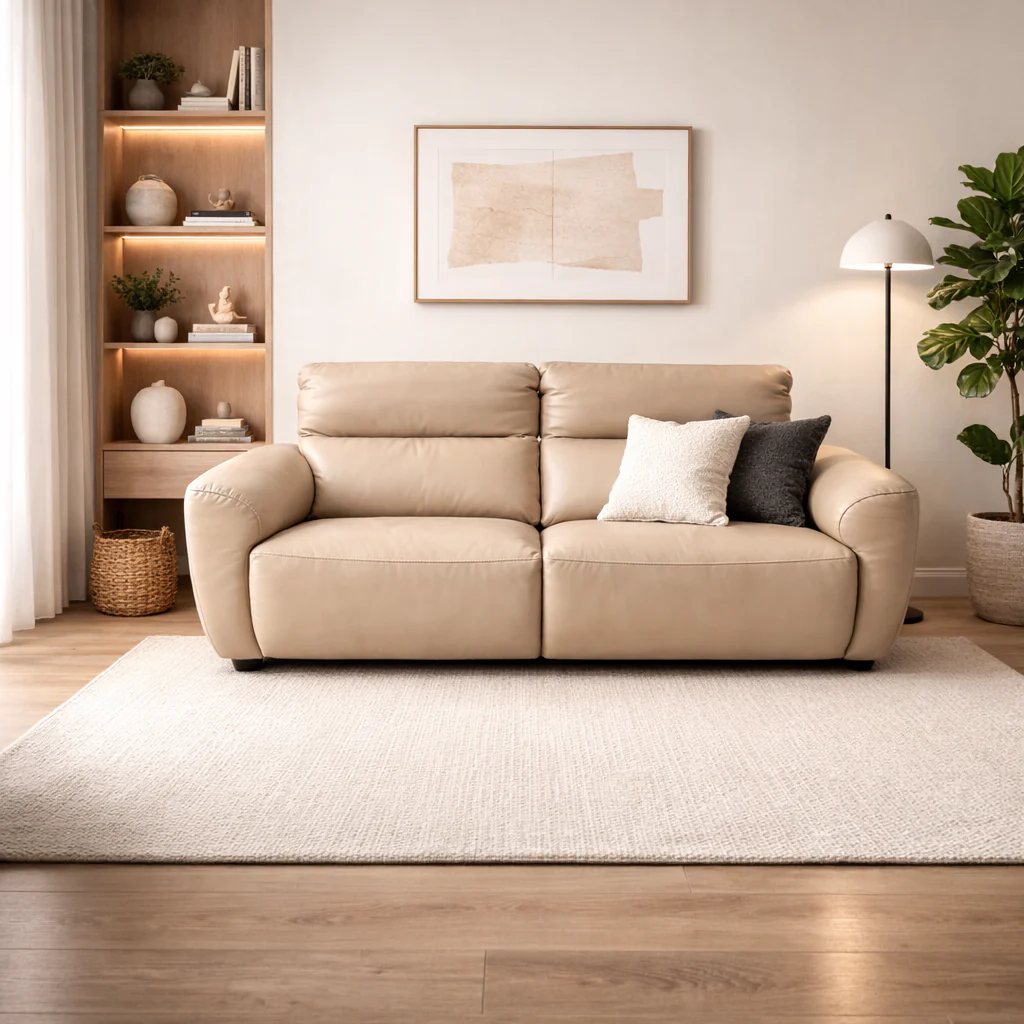 Wonka 2 Seater Sofa Beige by Chateau d'Ax Italia - Image 2